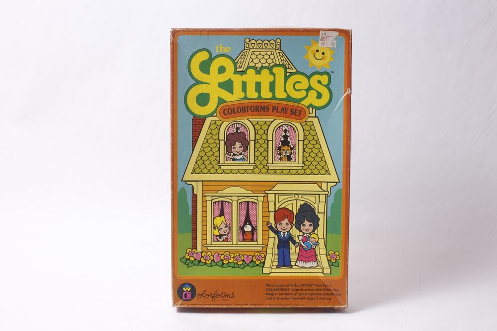 Littles Colorforms Play Set 1980 Play House with Sticking Pieces ~ 260214-WH 978